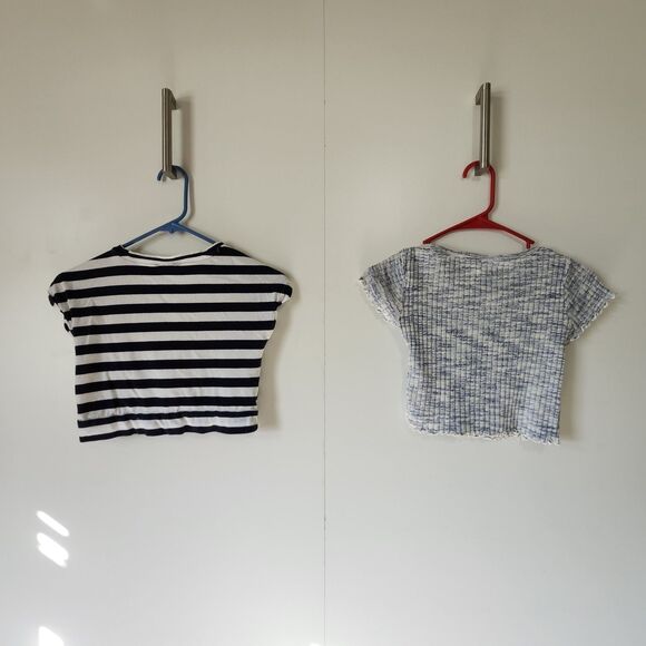 Old Navy Girls Clothing Lot Sz 6 7 8 Fall Winter Tops Hoodie Dress Crop Bundle - Picture 12 of 16